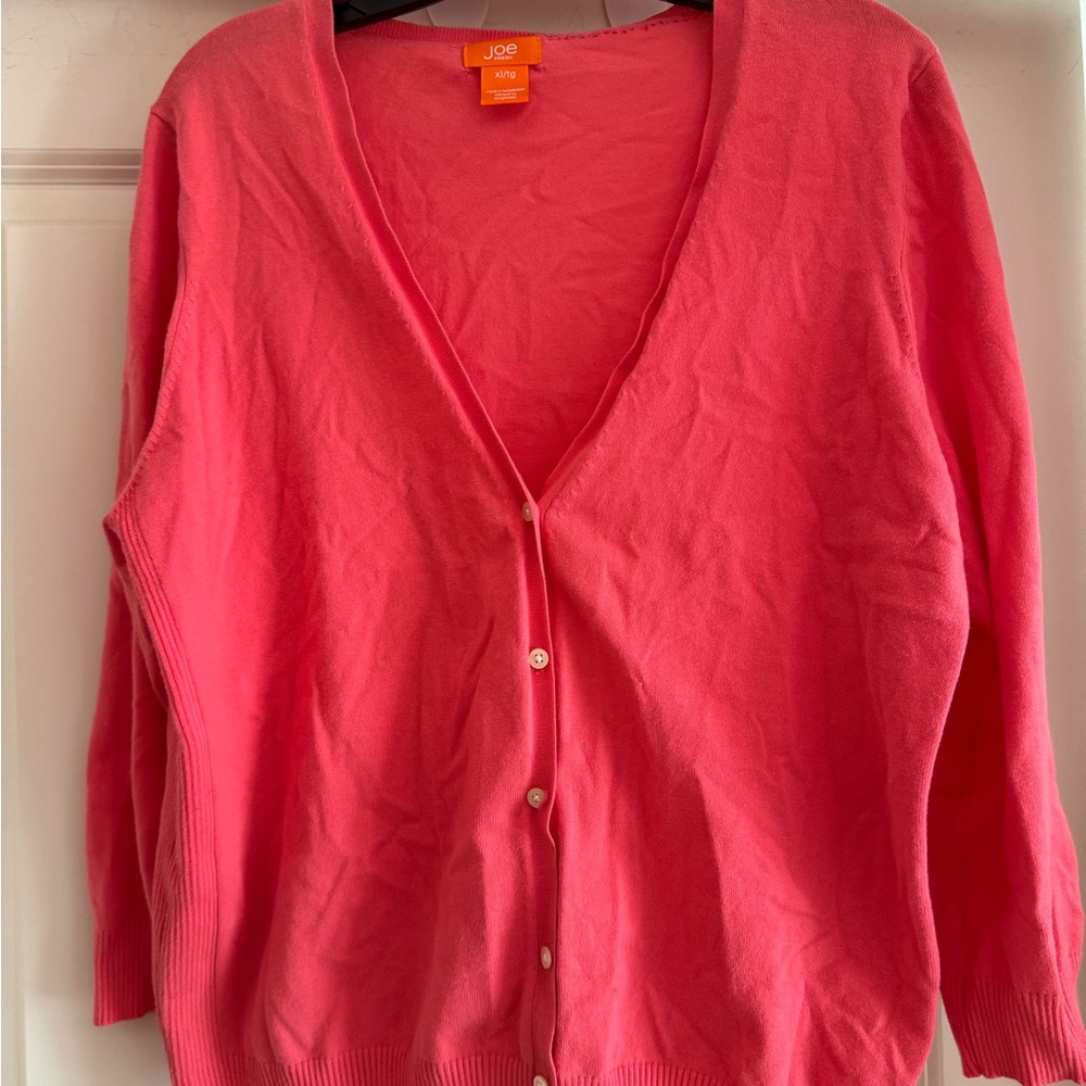Fresh Women's Bold Pink Cardigan